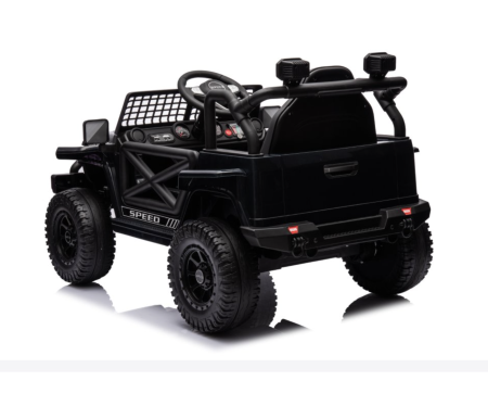 Masina electrica OFFROAD 12V, 2x45W, telecomanda 2.4G, roti mari, 30 kg, negru [6]