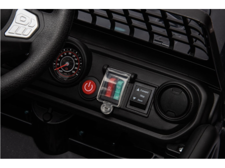 Masina electrica OFFROAD 12V, 2x45W, telecomanda 2.4G, roti mari, 30 kg, negru [15]