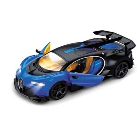 Jocuri si Jucarii - Masina sport cu telecomanda RC Top-Speed, volan interactiv si acumulator, scara 1:14, +6 ani