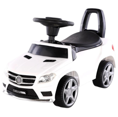 Masinuta copii 5188T alb, 6V cu maner parental, lumini si muzica, 1-3 ani, 20 kg [4]