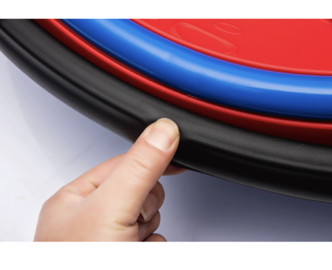 Masinuta Electrica Bumper Car DLS-K1 Nava Spatiala Rosu, Rotire 360, Bluetooth, 1-6 ani [5]