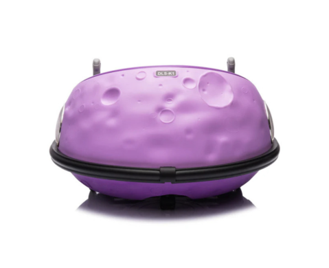 Masinuta Electrica Bumper Car DLS-K1 Nava Spatiala Roz, Rotire 360, Bluetooth, 1-6 ani [3]
