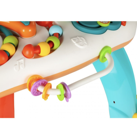 Masuta de activitati Active Table – pian, lumini, tobogan cu bile si accesorii interactive [9]