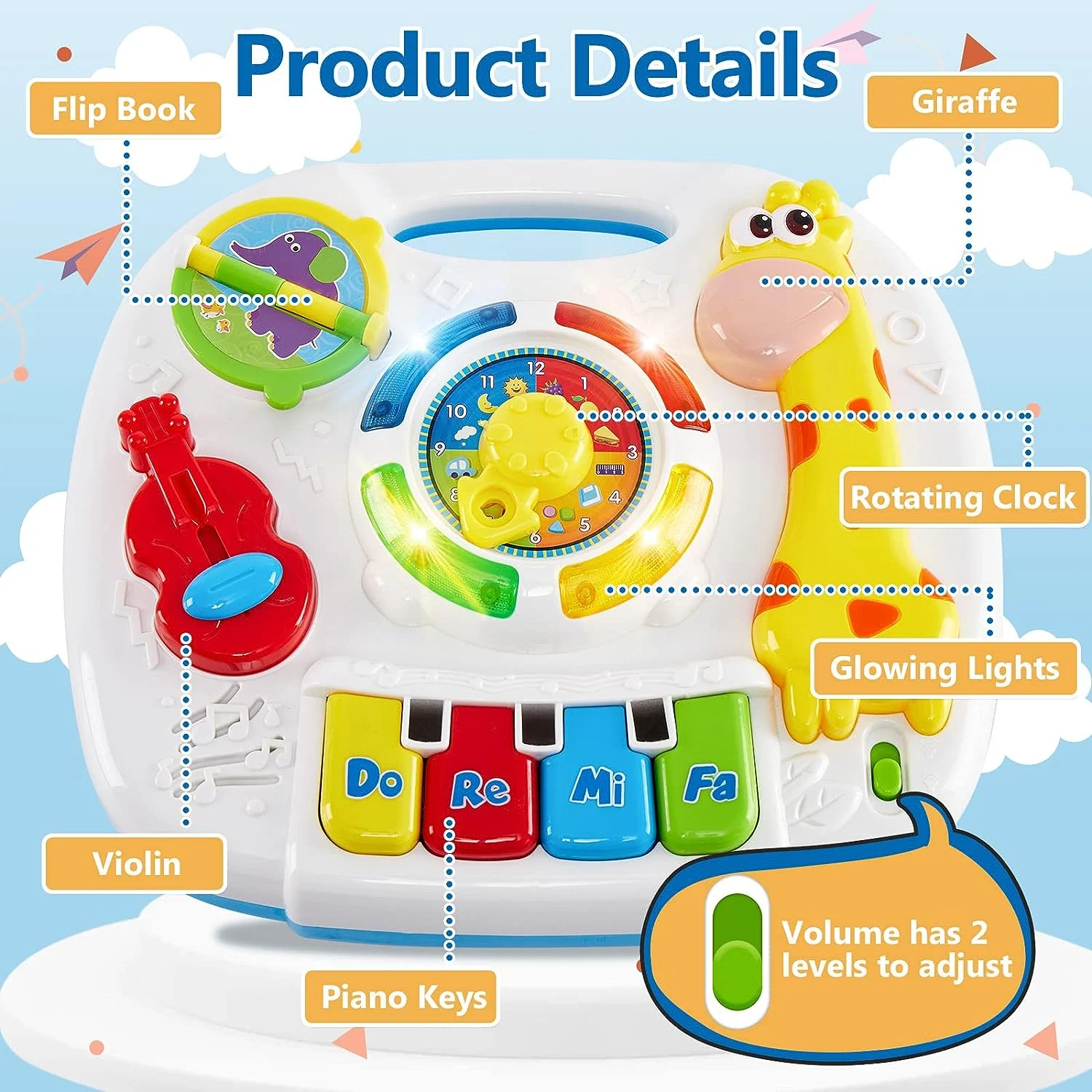 Masuta Educativa De Activitati Bebe Girafa [4]