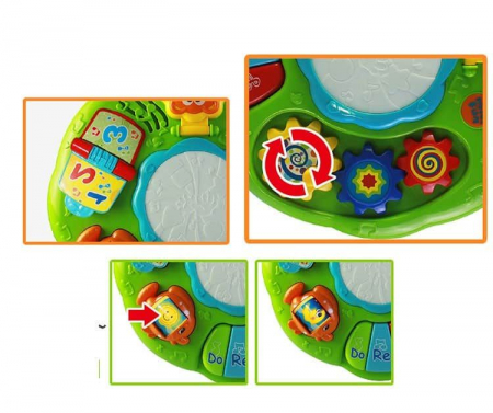 Masuta Educativa De Activitati Green 2 in 1 [4]