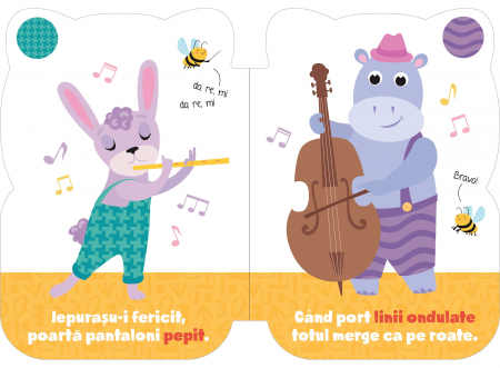Carti educative, de colorat - Micii mei amici - Modele