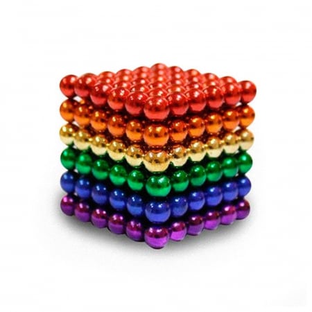 Neocube multicolor, set 216 bile magnetice 5 mm [0]