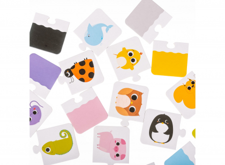 Puzzle clasic - O lume in culori