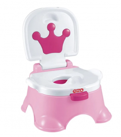 Olite si reductoare - Olita Muzicala 3 in 1 Tronul Regal 68011, roz