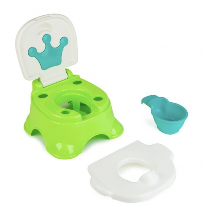 Olite si reductoare - Olita Muzicala 3 in 1 Tronul Regal 68011, verde