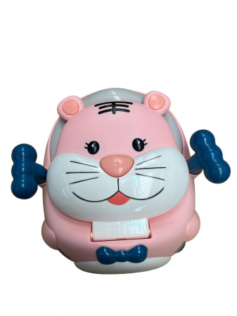 Olita muzicala ergonomica Happy Cat, roz [5]