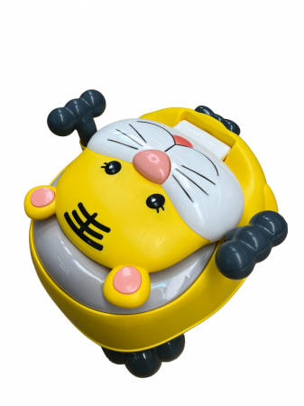 Olita muzicala ergonomica Happy Lion, galben [5]