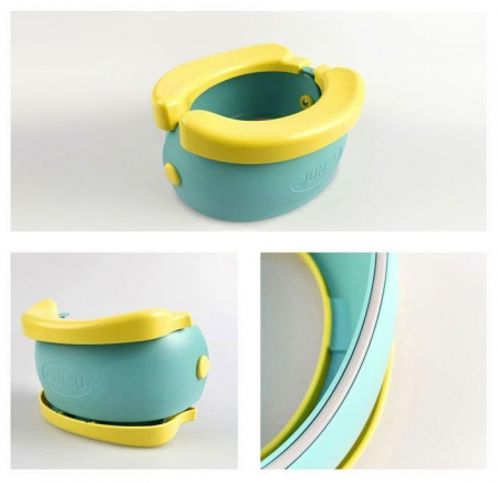 Olita portabila, de calatorie, Banana Travel Potty, verde - Krista® [5]