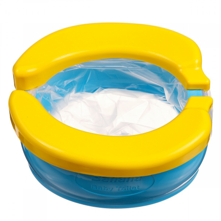 Olita portabila, de calatorie, Banana Travel Potty, albastru - Krista® [2]