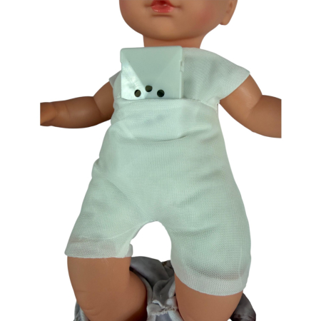 Papusa Bebe Soft 30 cm cu biberon, face pipi, 12 sunete, corp moale, 3+ [2]