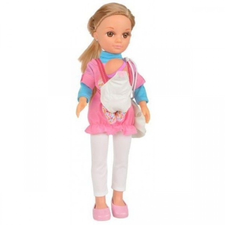 Papusa Fotomodel Maylla este Babysitter, cu bebelus si accesorii [2]