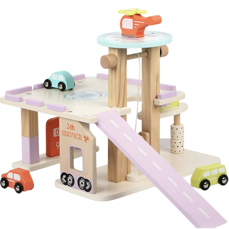 Parcare supraetajata cu 3 nivele si heliport, Mini Parking Lot [4]