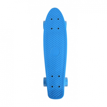 Skateboard - Penny Board Cu Lumini In Roti, bleu