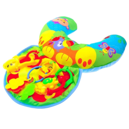 Jucarii interactive bebe - Perna cu Activitati Pentru Bebelusi Verde