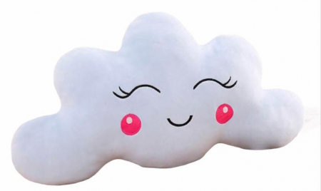 Plusuri pentru bebe - Perna norisor din plus, 65 cm