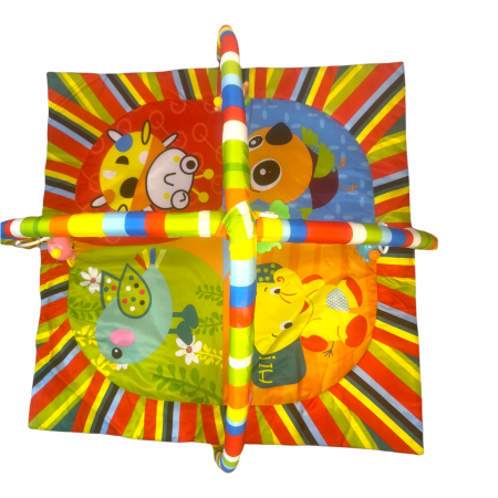 Centru de activitati bebelusi, saltea cu arcada, Baby Animals