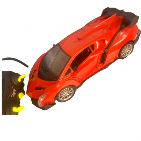 Masina de curse, Lamborghini, cu telecomanda, rosu, scara 1:20 [0]