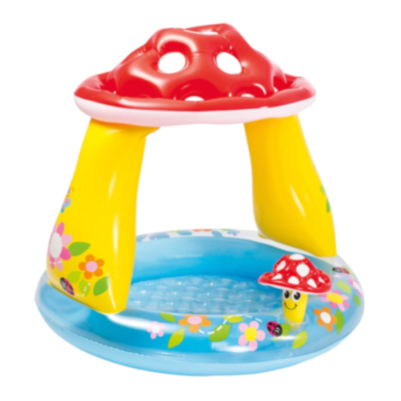 Piscine si saltele gonflabile - Piscina Gonflabila Ciupercuta Cu Acoperis