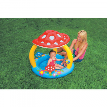 Piscina Gonflabila Ciupercuta Cu Acoperis [2]