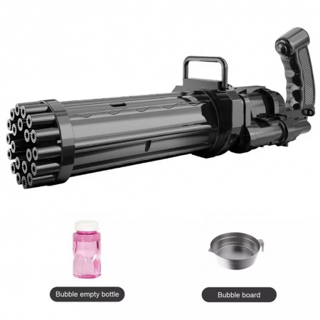 Pistol de facut baloane cu 21 gauri, cu baterii, negru [3]
