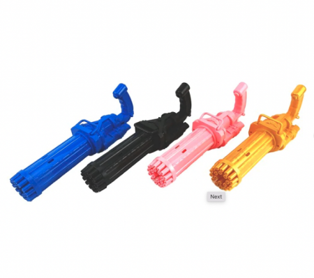 Pistol de facut baloane cu 21 gauri, cu baterii, negru [4]