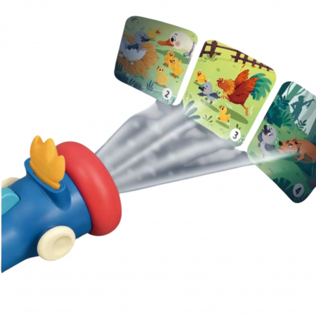 Jucarii interactive - Proiector de povesti cu 8 discuri – 64 imagini pentru copii