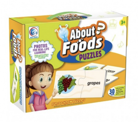 Jocuri si Jucarii - Puzzle Bebe Despre Mancare