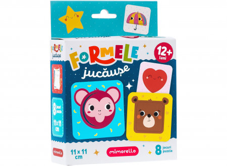 Puzzle clasic - Puzzle bebe - Formele jucause