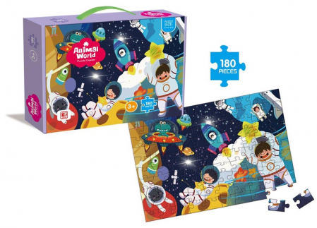 Jocuri si Jucarii - Puzzle clasic, 180 piese, Spatiul Cosmic