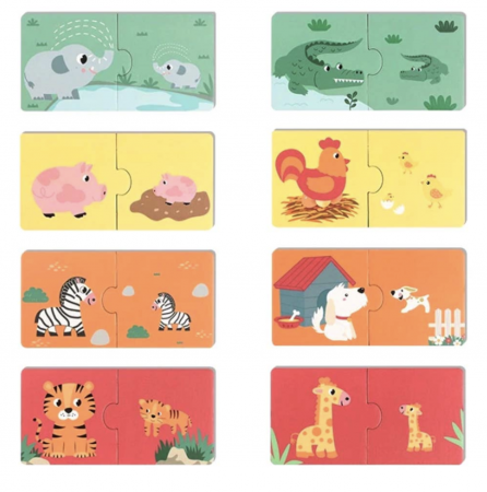 Puzzle Duo Mama si Puiul, cu 20 piese mari [2]