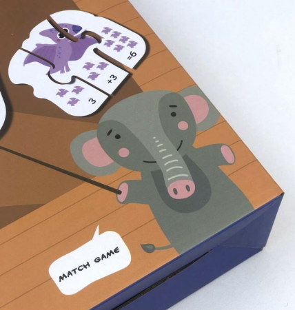 Puzzle educativ 45 piese mari Matematica – Invatam adunarea prin imagini [5]