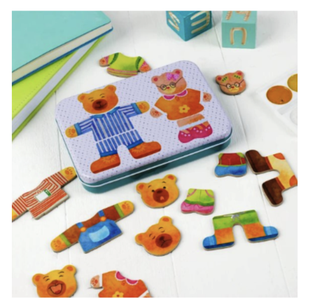 Puzzle Magnetic cu 36 de Ursuleti – Invatarea Emotiilor prin Joaca [3]