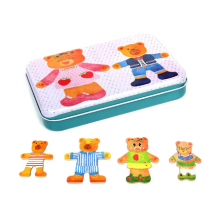 Puzzle Magnetic cu 36 de Ursuleti – Invatarea Emotiilor prin Joaca [5]