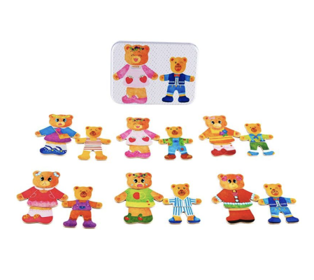 Puzzle Magnetic cu 36 de Ursuleti – Invatarea Emotiilor prin Joaca [2]