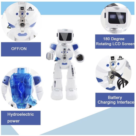 Robot Inteligent Interactiv Cu Apa K3 Alien Water Driven Telecomanda 37 cm [6]