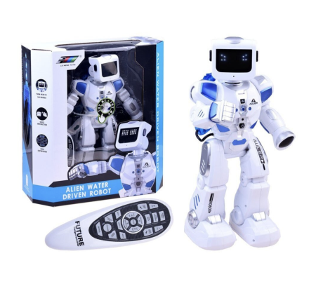 Jocuri si Jucarii - Robot Inteligent Interactiv Cu Apa K3 Alien Water Driven Telecomanda 37 cm