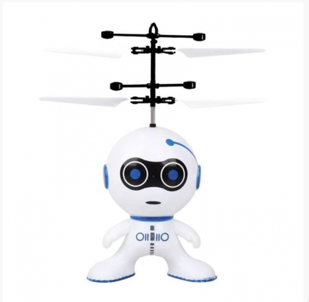 Robot Zburator Interactiv Cu Senzor De Inductie, tip elicopter, Incarcare USB [2]