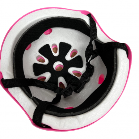 Role copii R06 cu casca, cotiere si genunchiere, masuri reglabile 26 - 33, roz S [13]