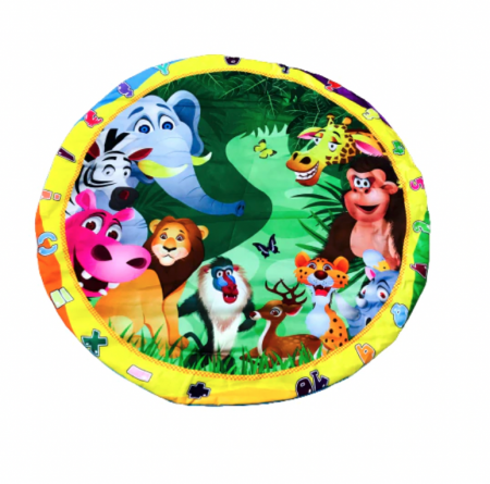 Covorase si saltele de joaca - Saltea de joaca pentru bebelusi, animalele din jungla