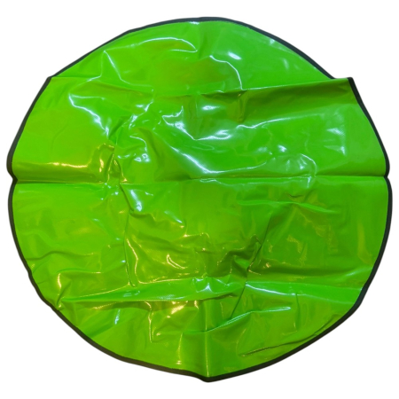 Sanie Gonflabila Rotunda cu Camera din Cauciuc, 80 cm, Verde Avocado [3]