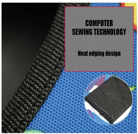 Sanie rotunda gonflabila, cu manere, pentru zapada, albastru Space [4]