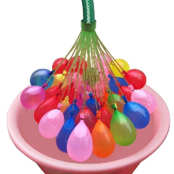 Set 111 Baloane Colorate pentru Apa, cu Sistem de Prindere [0]
