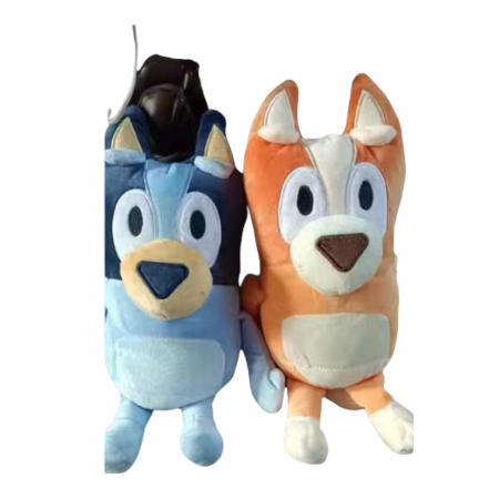 Set 2 mascote din plus Bluey si Bingo, 30 cm [2]