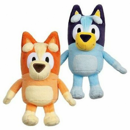 Mascote - Set 2 mascote din plus Bluey si Bingo, 30 cm