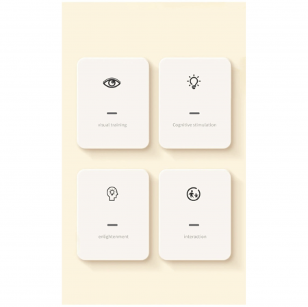 Set 20 carduri flash STEM alb-negru-rosu, de stimulare vizuala pentru bebelusi 3-6 luni [5]